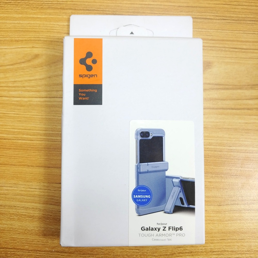 Spigen Galaxy Z Flip 6 Tough Armor Pro Phone Case |‎ Hinge Protection ACS08361